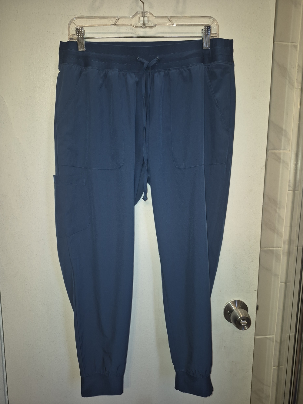 Teal Jogger Scrub Pants